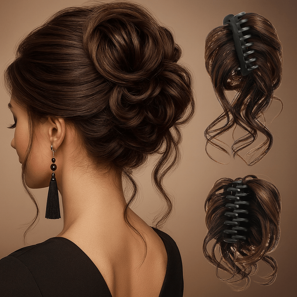 Vitaaro InstaBun Curly Clip