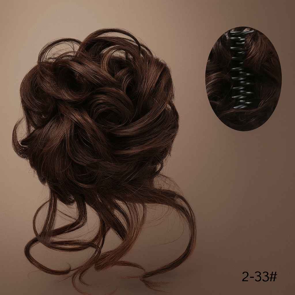 Vitaaro InstaBun Curly Clip
