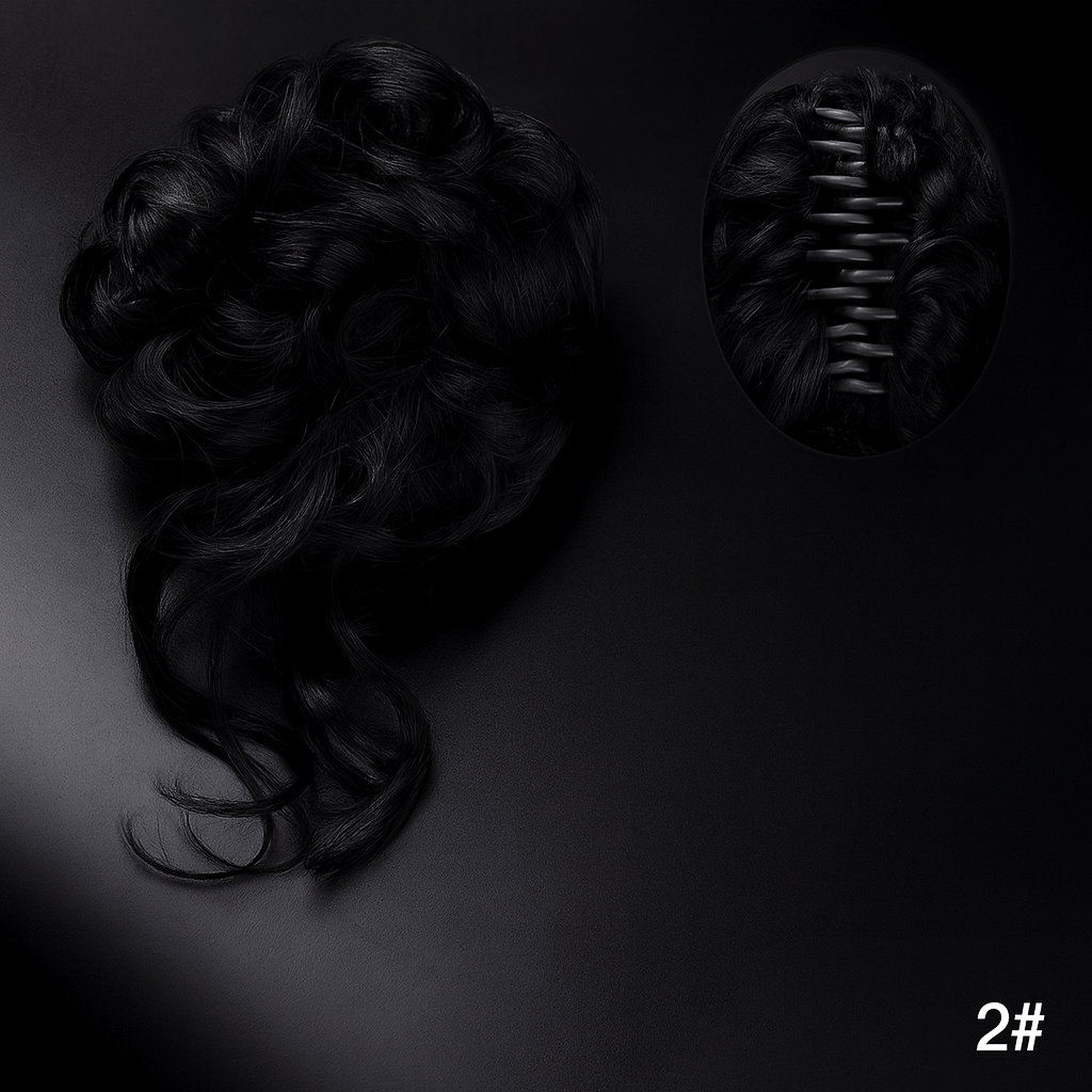 Vitaaro InstaBun Curly Clip