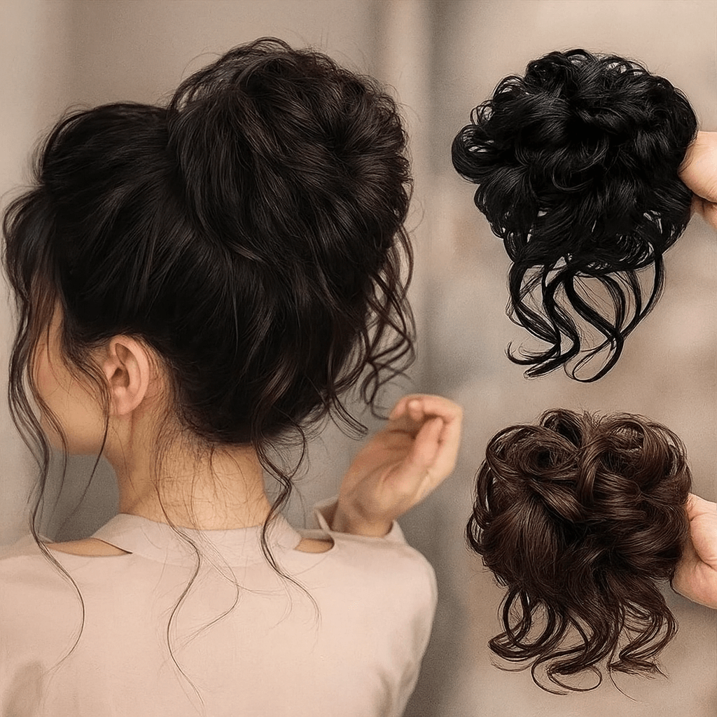 Vitaaro InstaBun Curly Clip