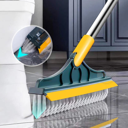 2-in-1 Floor Cleaner Brush with Wiper | 50% Saving