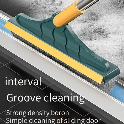 2-in-1 Floor Cleaner Brush with Wiper | 50% Saving