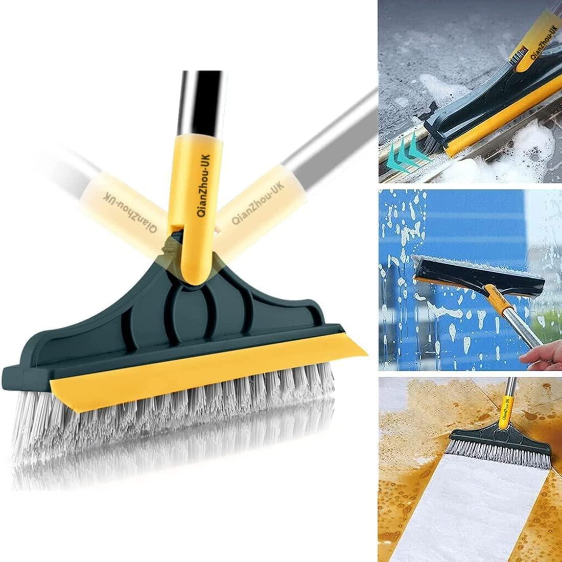 2-in-1 Floor Cleaner Brush with Wiper | 50% Saving