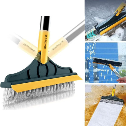 2-in-1 Floor Cleaner Brush with Wiper | 50% Saving